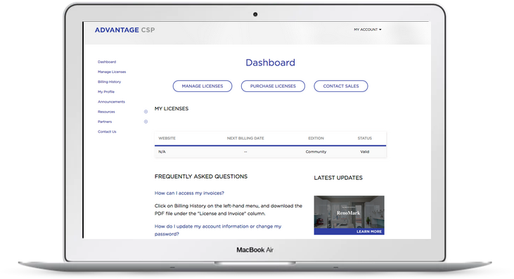 Portal Dashboard