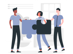 Image Connecting Teams